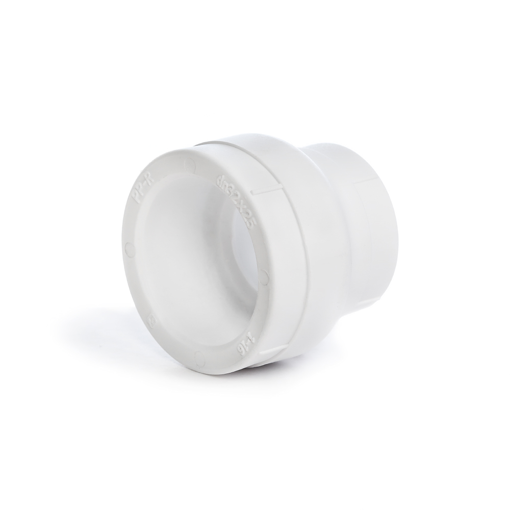 Муфта переходная Fusitek полипропиленовая Белый